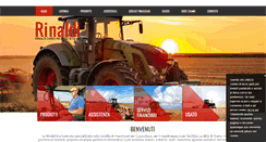 Desktop Screenshot of macchineagricolerinaldi.com